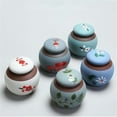 thumbnail image 4 of Ceramic Pet Ash Urns Dog Cat Small Animals Mouse Rabbits Fish Funeral Memorial Holder Pot Funerary Ashes Holder Caskets, 4 of 6