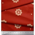 thumbnail image 3 of Soimoi Poly Georgette Fabric Artistic Floral Decor Fabric Printed Yard 52 Inch Wide, 3 of 3