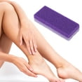 thumbnail image 2 of Unique Bargains 1 Pc Two-Color Pumice Stone Foot Scrubber Purple, 2 of 7