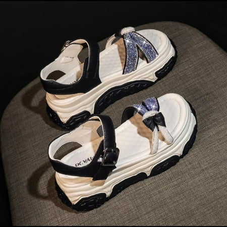 

Women s Thick-Soled High-Rise Sandals New Summer Muffin Soft Bottom Fairy Style Leisure Sports Roman Beach Shoes