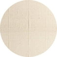 thumbnail image 1 of Ahgly Company Indoor Round Abstract Moccasin Beige Area Rugs, 7' Round, 1 of 2