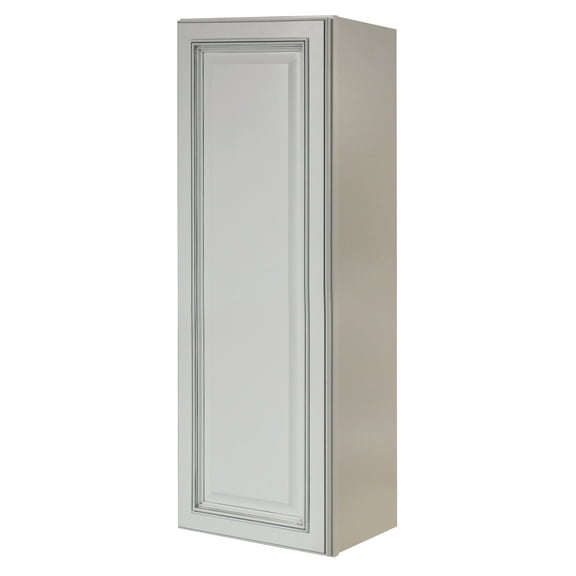 Sunny Wood Rlw1542-A Riley 15" Wide X 42" High Single Door Wall Cabinet - White