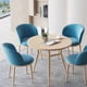 thumbnail image 2 of Dining Room Sets Dinner Kitchen Table Chairs Living Room Dinning Tables Sets Console Mesa Comedor Patio Furniture Outdoor Set My Lux Decor Round, 2 of 15