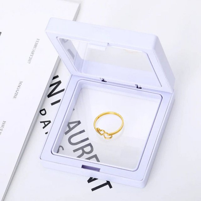 Anillo de corazón de moissanita a la moda para mujer, anillo de boda clásico Simple, amor eterno, regalo de joyería de pareja de San Valentín 2022