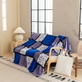 thumbnail image 1 of RKSTN 100X70Cm Drawstring Blanket Purple, 1 of 5