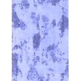 thumbnail image 1 of Tapis Moderne Abstrait Bleu Lavable en Machine, wshabs1187blu, 1 of 4