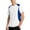 White, variant on Luvrsol Big & Tall Mens T-Shirts Vintage Washed Solid Crew Neck Basic Short Sleeve Tee Casual Summer Tops M-5XL