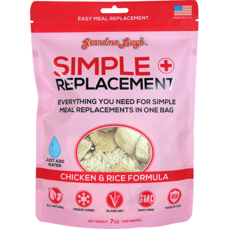 UPC: 0884308828012 | Grandma Lucy s Simple Replacement Freeze-Dried Dog & Cat Meal Replacement 7-oz Bag