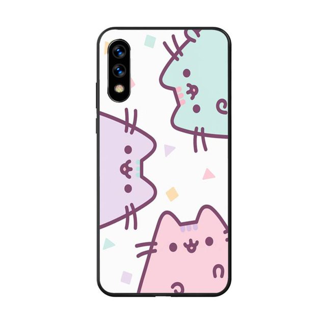 Funda de teléfono de Hello Kitty Cat Pusheens para Huawei Honor 10Lite, 10i, 20, 8x10, 9lite, 9, xpro, Coque trasero zhangmengya LED