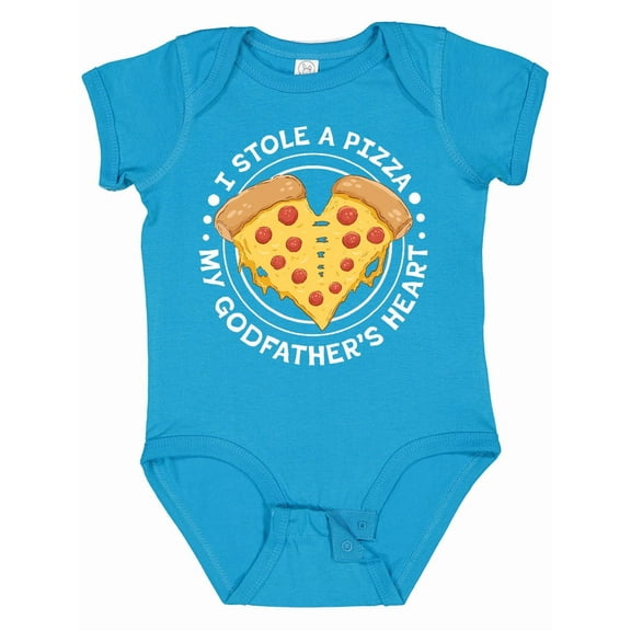 Inktastic I Stole a Pizza My Godfather's Heart Boys or Girls Baby Bodysuit