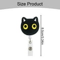 Fimeskey 2024 Halloween X Bat Telescopic Easy Pull Buckle Rotating Clip