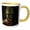 Yellow/White, variant on 3drose, Fantasy Green Zombie Monster, 11oz Two-tone Yellow Mug