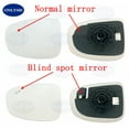thumbnail image 2 of Car Wide Angle Heated Mirror Glass With Blind Spot Warning Light For Mazda Cx3 Cx-3 2015 2016 2017 Normal L and R, 2 of 5