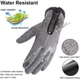 thumbnail image 2 of KKFEN-Winter Gloves with Touchscreen Fingers for Men, Waterproof Warm Glove Cold Weather Driving Gloves Anti-Slip Sports Gloves for Cycling Running Skiing Hiking Climbing, 2 of 2