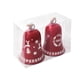 thumbnail image 1 of Advancent Suena la campana navideña con la boca abierta de hierro, decoración festiva de hierro, adecuada para crear un ambiente festivo en Kits de decoración para fiestas tipo+2, 1 of 6