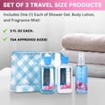 thumbnail image 4 of Vital Luxury Bath & Body Care Travel Set,Relax Scent for Unisex,with Body Lotion,Body Mist and Shower Gel, 4 of 7
