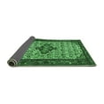 thumbnail image 2 of Ahgly Company Indoor Square Persian Emerald Green Traditional Area Rugs, 6' Square, 2 of 4