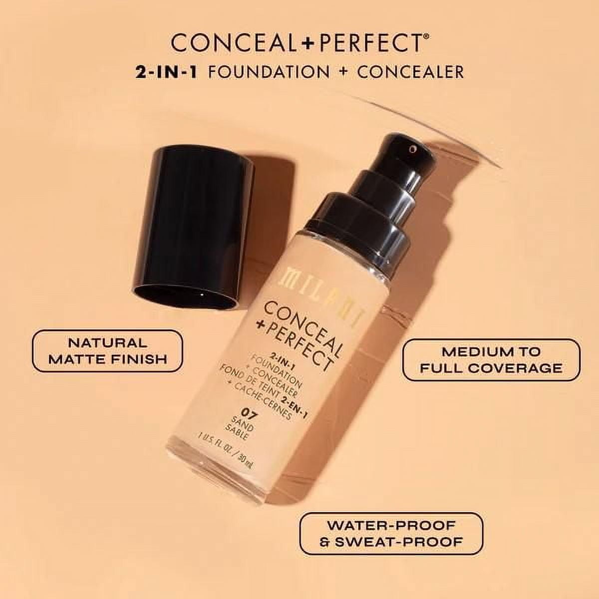 Milani Conceal + Perfect 2-in-1 Foundation + Concealer