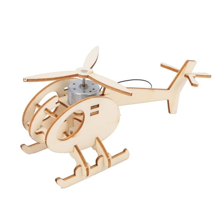 

Children Kids Diy Electric Wood Car Assembled Puzzles Scientific Experiment Educational Girls Early Learning Toy，B