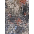 thumbnail image 1 of Ahgly Company Indoor Rectangle Mid-Century Modern Purple Oriental Area Rugs, 2' x 5', 1 of 6