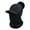 Black, variant on Winter Ski Covers, Fleece Face-Cover Hat Neck Windproof Hooded Scarf Cold Weather Warm Face-Cover Winter Women's Knitted Pullover Ear Warm Cold Dome Pullover Hat