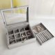 thumbnail image 2 of Jewellery Box, Ring Organiser Box, Jewellery Ring Display Organiser Storage Tray Holder Case Box For Women Girls Travel Rings Earrings Necklaces, 2 of 4