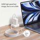 thumbnail image 2 of 140W Type C To MagSafe 3 Adapter Cable For Macbook Pro Air Silver, 2 of 5