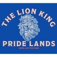 thumbnail image 2 of Boy's Lion King Long Live the King Sketch Graphic Tee Royal Blue Large, 2 of 5