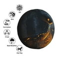 thumbnail image 4 of Goofa Glowing Snake Dark Forest Pattern Universal Tire Cover for Jeep, SUV, Truck, and Trailer – Waterproof, UV-Resistant,Easy to Install, Fits 14"-17" Tires-14 inch, 4 of 6