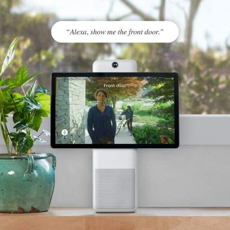 Facebook - Portal Plus Smart Video Calling 15.6" Display with Alexa - White