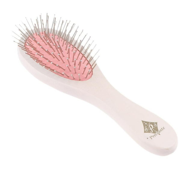 Hairbrush Combing brush with steel pins for thick hair, static