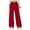 Red, variant on cfhntfmh Flare Sweatpants Women Drawstring High Waisted Wide Leg Joggers Casual Fleece Bootcut Yoga Pants with Pockets(Dark Gray,X-Large)