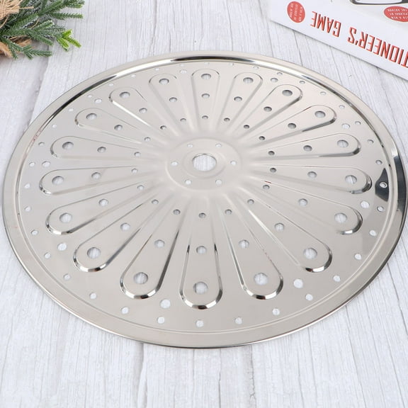 WEUVEB 1Pack Steamer Rack Stainless Steel for Baking and Roasting 11.40X11.40X0.12in