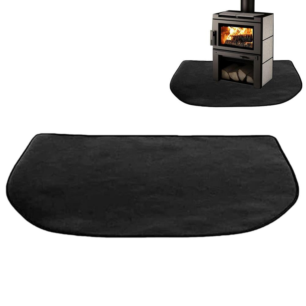 Laideyi Fireproof Hearth Rugs Fireplace Rug ALevel Double Sided