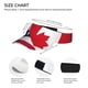 thumbnail image 3 of Balery USA Canada Flag Gorra deportiva con visera ajustable para mujer y hombre (talla única), 3 of 7