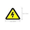 thumbnail image 2 of NUOLUX 30Ud Etiquetas Adhesivas De Precaución Alta Para Paneles Y Equipos Eléctricos, 2 of 8