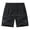 Black, variant on Bermuda Shorts for Men Plus Size Men's Fashion Fallow Pockets Elastic Waist Drawstring Shorts Fifth Pants Navy XXXL
