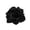 Black, variant on 4.3" Rose Hair Clip Large Flower Brooches Hairpin for Women, Charming Flowers Pins for Clothes, Turn Heads with Stylish Rose Hair Clip Flower Brooch Pin for Clothes & Clips, 1Pc(Purple,4.3x4.3")