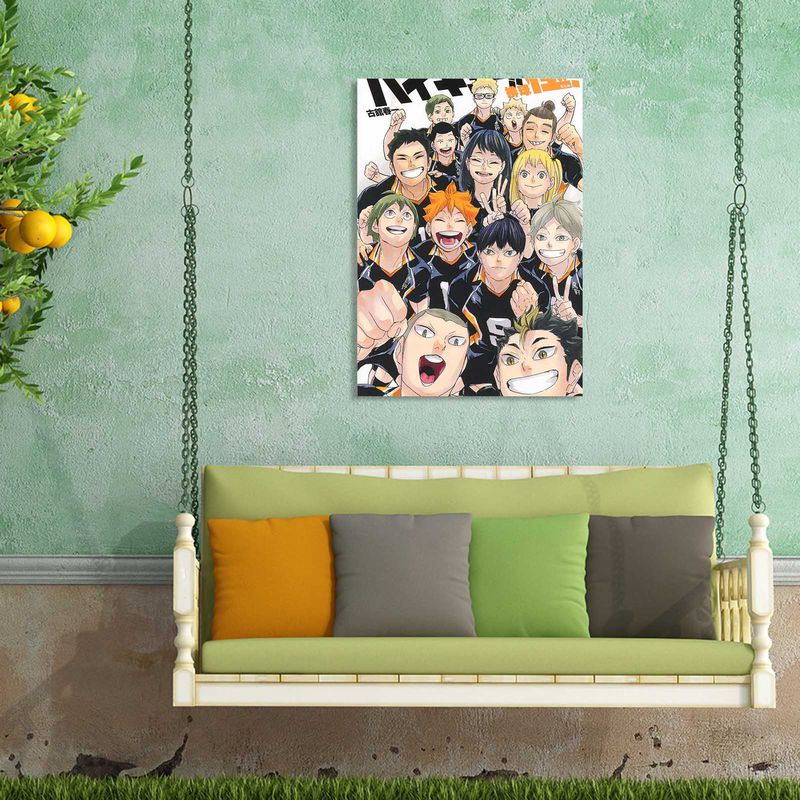 Taicanon Anime Haikyuu Poster Home Decorations Cafe Bar Studio Wall Pictures Cartoon Coated Paper - image 4 of 10