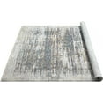 thumbnail image 6 of HR Area Rug Marble Rug Graphite color Floor Mat Thin, soft Rug abstract Carpet Foldable Accent Rug Dining Room Living Room random scratch line pattern Rugs for Modern decor, 94" x 13 Graphite,..., 6 of 6