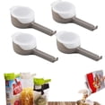 thumbnail image 2 of Tongs for Cooking 4Pcs Bag Clip with Pour Spout Seal And Pour Bag Clip Snack Clips That Pour Food Storage Bag Sealing Clip Seal Pour Food Storage Ba Kitchen Utensils, 2 of 7