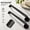 BLK Knurled, variant on Handicap Grab Bars 2 Pack 18 Inch Shower Safety Grab Bars for Seniors, 304 Stainless Steel Bathroom Grab Handles for Bathtubs, Toilet, Disabled and Elderly
