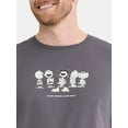thumbnail image 3 of Peanuts Friend Check Mental Health Awareness Mens & Big Mens Graphic Tee, Sizes S - 3XL, 3 of 5