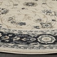 thumbnail image 3 of SAFAVIEH Lyndhurst Janel Traditional Bordered Area Rug, Light Beige/Anthracite, 7' x 7' Round, 3 of 6