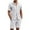 Grey, variant on Summer Outfits for Men Quarter Sleeve Beach Vacation Short Sleeve Set Oversized Summer Beach Sweatsuit Outfits,White,XXXL