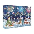 thumbnail image 6 of 3D Metal Puzzle Advent Calendar 2025 Christmas Countdown with 24 Brain Teaser Puzzles Toys for Xmas for Kids and Adults in Gift Box Mind Challenge Games, 6 of 7