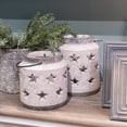 thumbnail image 4 of Hill Interiors Bloomville Stone Star Candle Lantern, 4 of 5