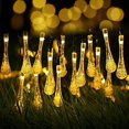 thumbnail image 1 of 5 metros 20 LED al aire libre con energía solar impermeable con pilas luces de hadas 8 modos decorativos para jardín terraza hogar Navidad fiesta de Pascua boda, 1 of 5