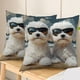 thumbnail image 4 of Flock Cute Animals Print Pillow Cover Decorative Throw Pillowcase for Sofa Living Room Bedroom Decor Accent Cushion Cover Home Decorations, 4 of 6