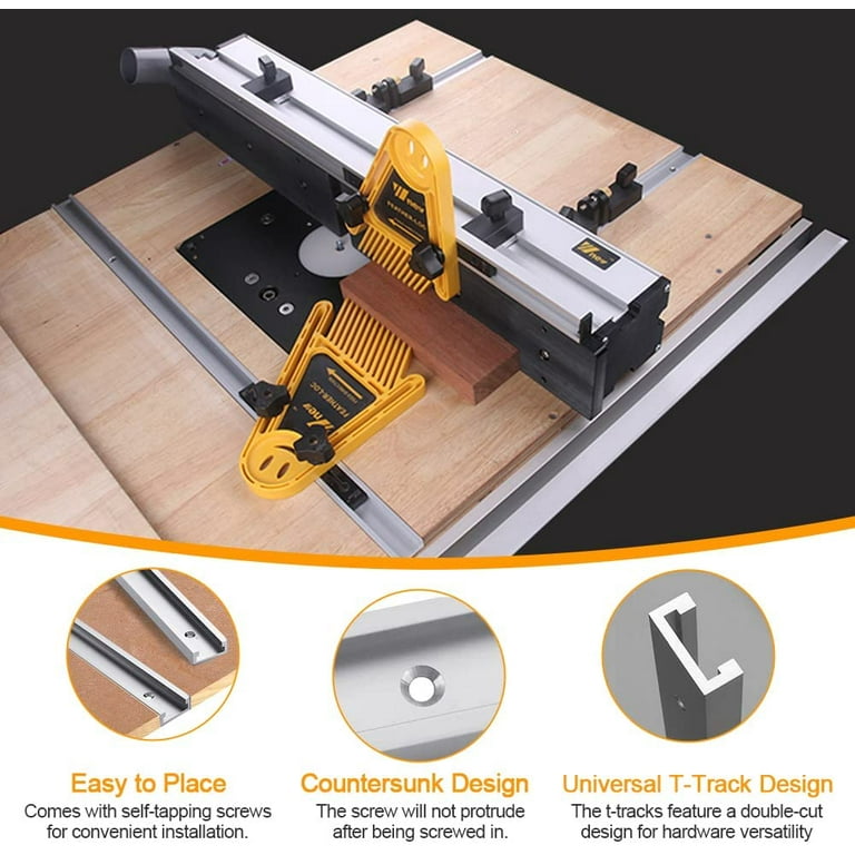 300mm Type-30 T-Track for Woodwork Tables – Flux Workshop